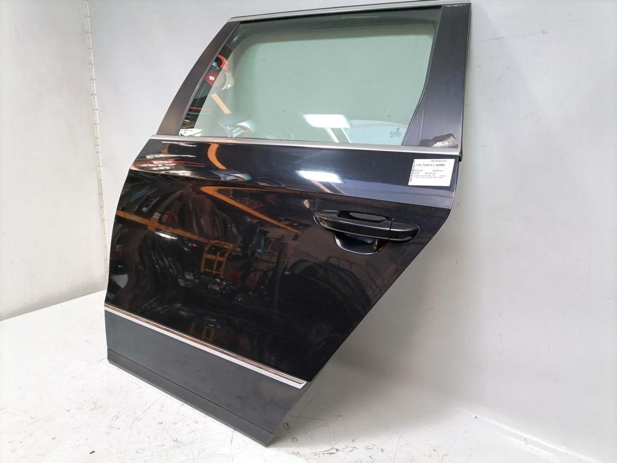 VW Passat 3C original T&uuml;r hinten links Kombi Variant LC9X Deepblack Bj.2009